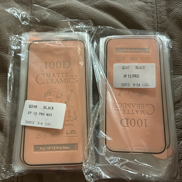 Screen Protector For iPhone 15, Pro, Pro Max & Plus - Picture 3 of 3